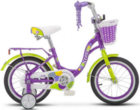 STELS Велосипед Jolly 14" (9,5" Фиолетовый) арт. V010