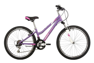 Велосипед NOVATRACK 24" JENNY PRO сталь 12'', фиол, 18 скор.TY21/TS-38/TZ500/SG-6S, V-brake 161919