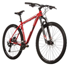 Велосипед STINGER 29" GRAPHITE COMP красный, алюминий, размер 22" 163129 2023г