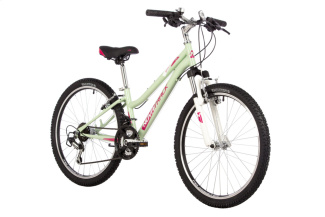 Велосипед NOVATRACK 24" JENNY PRO сталь 12'', мятный, 18 скор.TY21/TS-38/TZ500/SG-6S, V-brake 161918