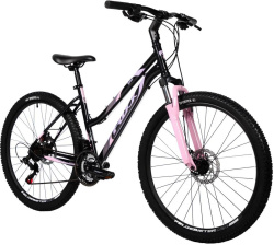 Велосипед FOXX 26" LATINA черный, сталь, размер 17" 173964