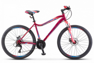 STELS Велосипед Miss-5000 MD 26" (18" Вишневый/розовый), арт. V020