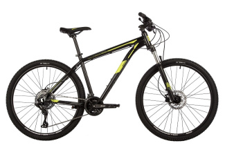 Велосипед STINGER 27.5" GRAPHITE PRO черный, алюминий, размер 18" 163131