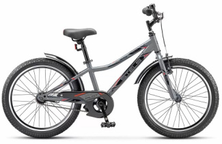 STELS Велосипед Pilot-210 VC 20" (11" Серый), 