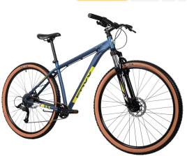 Велосипед FOXX 27.5" MERIDIAN синий, алюминий, размер 16 27AHD.MERIDIAN.16BL5  174279