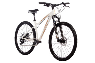 Велосипед STINGER 27.5" VEGA EVO белый, алюминий, размер 15" 168559 2024г