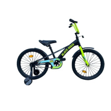 Велосипед Black Aqua Velorun 18", 1s (черно-лимонный) KG1819