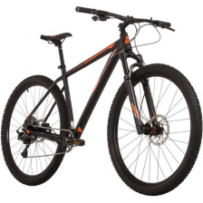 Велосипед STINGER 27.5" RELOAD STD черный, алюминий, размер 18" 163111