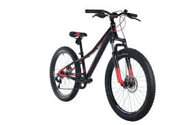 Велосипед NOVATRACK 24" DOZER красный,  алюм. рама 12", 6 скор., Shimano TY21/Microshift TS38 145867