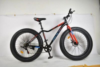Велосипед 24" ARIA MS240D, черный MS240D-BK/GN