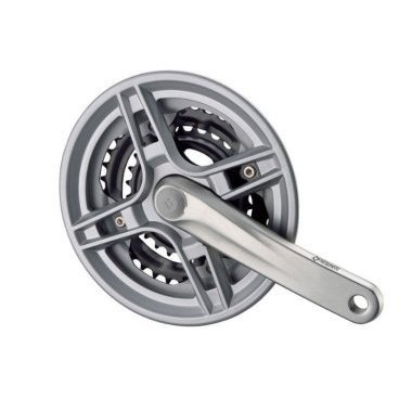 Система Prowheel TREKKING 3x(7/8S) 28-38-48T, сталь, защита, 170, алюм, Chainline 48,5. фото 1