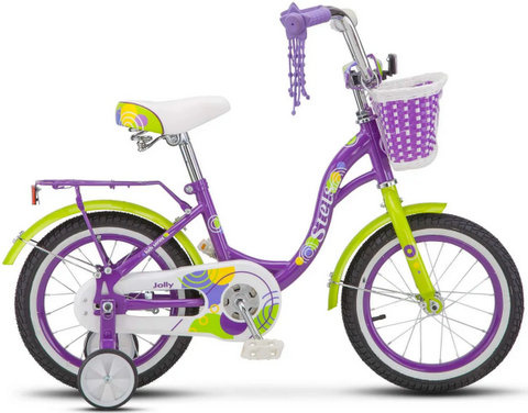 STELS Велосипед Jolly 14" (9,5" Фиолетовый) арт. V010 фото 1