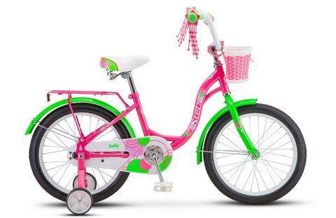 STELS Велосипед Jolly 18" (11" Розовый) арт. V010 фото 1
