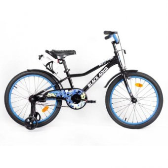 Велосипед BlackAqua Rainer 20", 6 ск (черно-синий) KG2029 фото 1