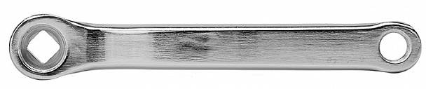 Шатун левый HDL-S140 165 мм "под ромб" стальной хромированный, арт. 580250 фото 1