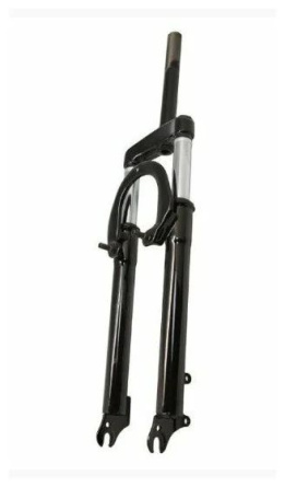 Вилка амортизационная TRIX 29"х1-1/8", сталь, пружинно-эластомерная, безрезьбовой, шток 260мм. фото 1