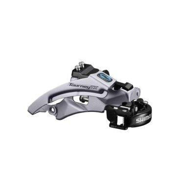 Перек-ль передний Shimano Tourney, TX800, ун. тяга,  ниж. хомут, уг.:66-69 7/8ск 31,8mm 31012062 фото 1
