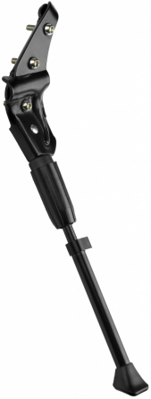 Подножка 20"-28" NH-KF25AAJ крепление на 2 пера вилки, алюминиевая чёрная, арт. 390002 фото 1
