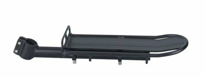 Багажник TRIX задний, консольный, 20"-29", алюминиевый, с крылом, с быстросъемным креплением за подс фото 1