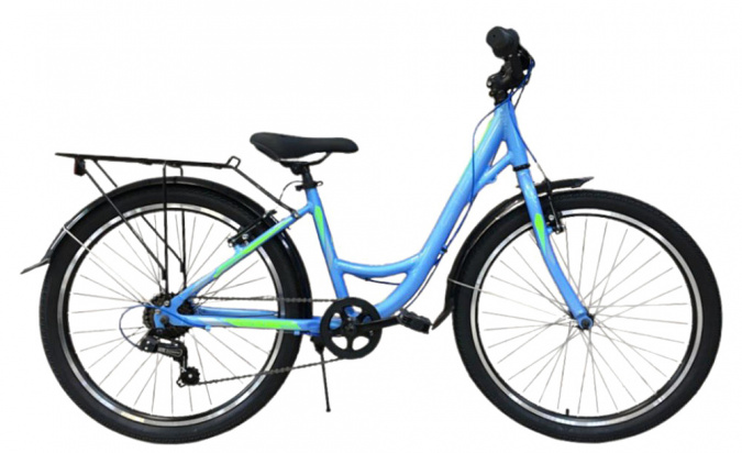 STELS Велосипед Miss-4300 24" V (14" Синий), арт. V010 фото 1