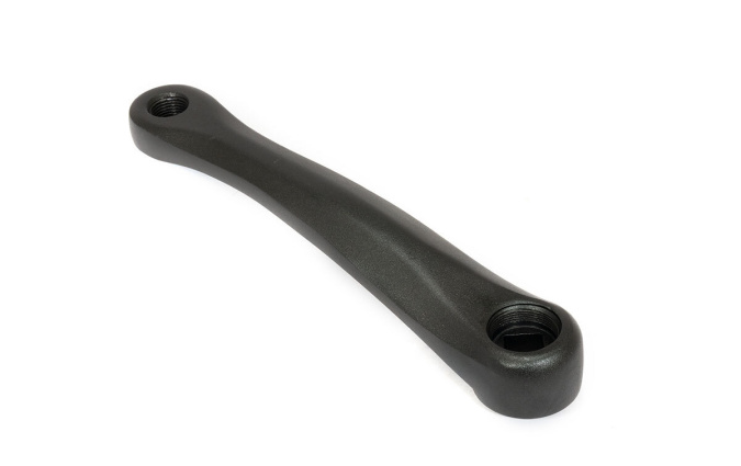 Шатун левый TRIX 170мм, алюминий, резьба 9/16", "ромб", черный 13603 фото 1